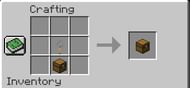 A trapped chest requires a tripwire hook and chest to be crafted (Image via Minecraft)